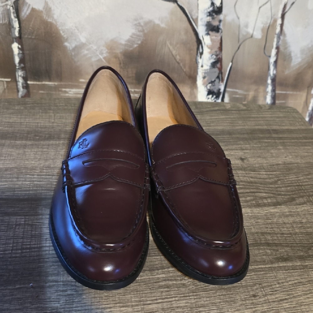 Lauren Ralph Lauren Women's Dark Garnet Loafers #2